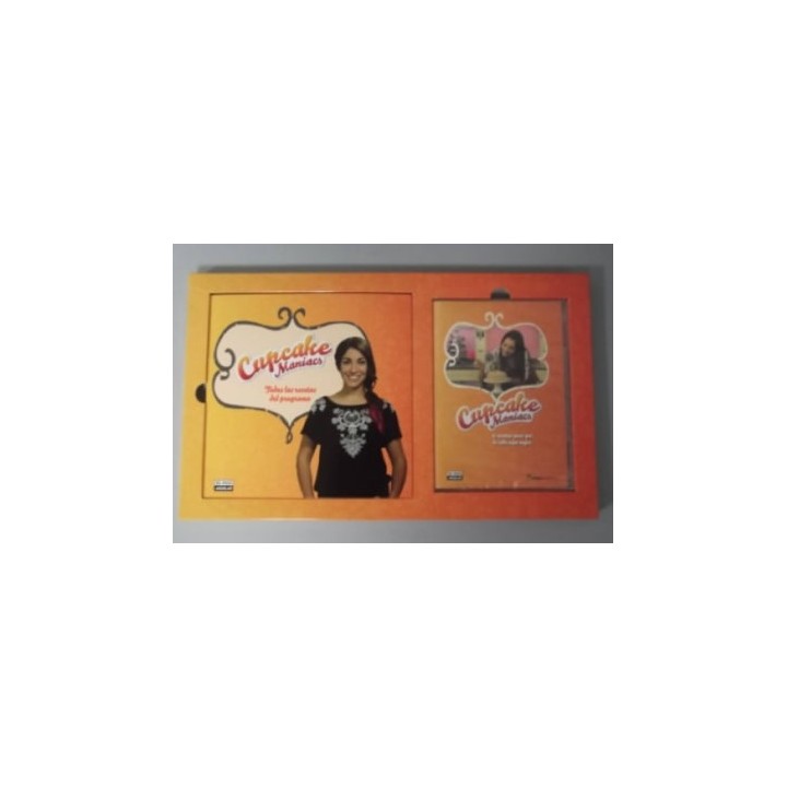CUPCAKE MANIACS - DE ALMA OBREGON - GRAN ESTUCHE CON LIBRO + CD.